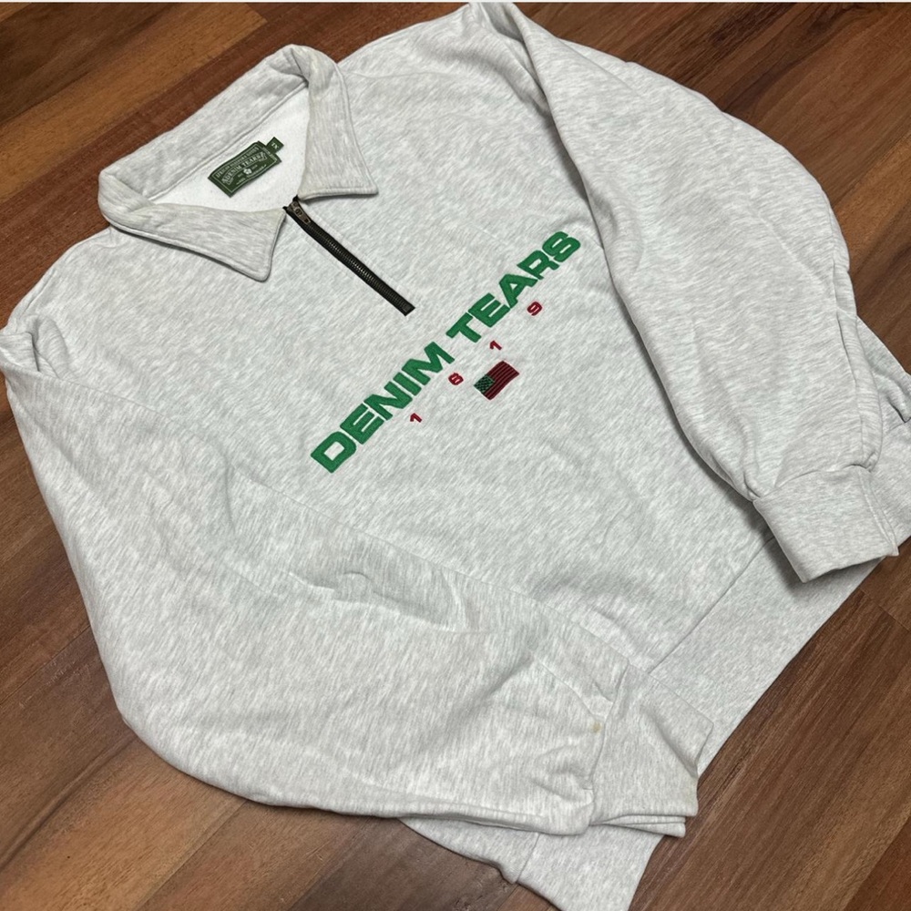 Denim Tears Men's 1/4 Sweatshirt